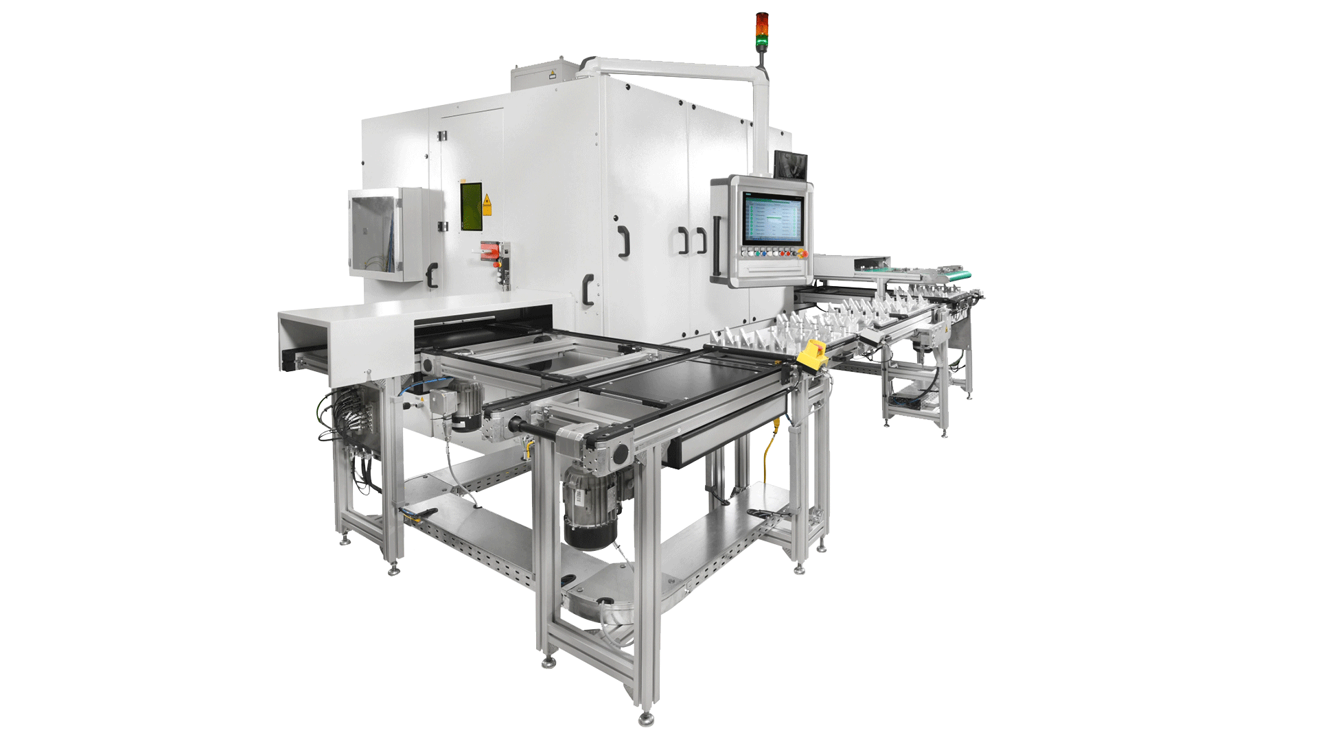 Custom automated laser cleaning system